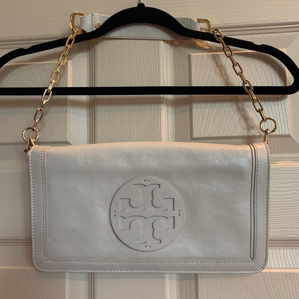 Tory Burch Beige Leather Handbag